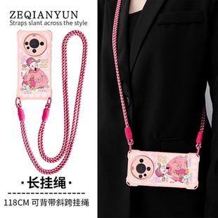 四角防摔挂绳手机壳适用于vivox200ultra粉色财神x200s发财mini女新款x100pro镜头全包x100s高级感90保护套80