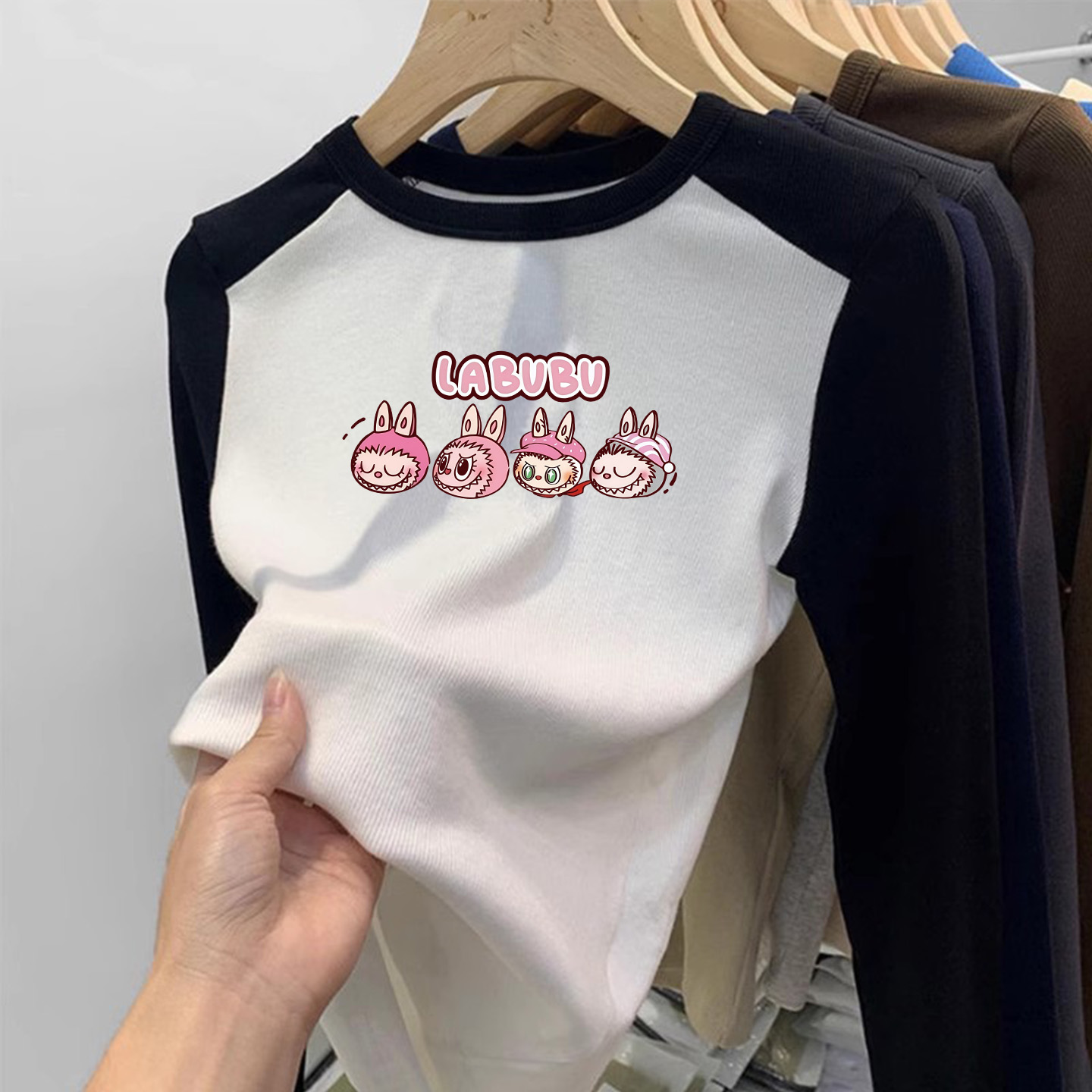 男女童拉布布德绒打底衫内搭冬季