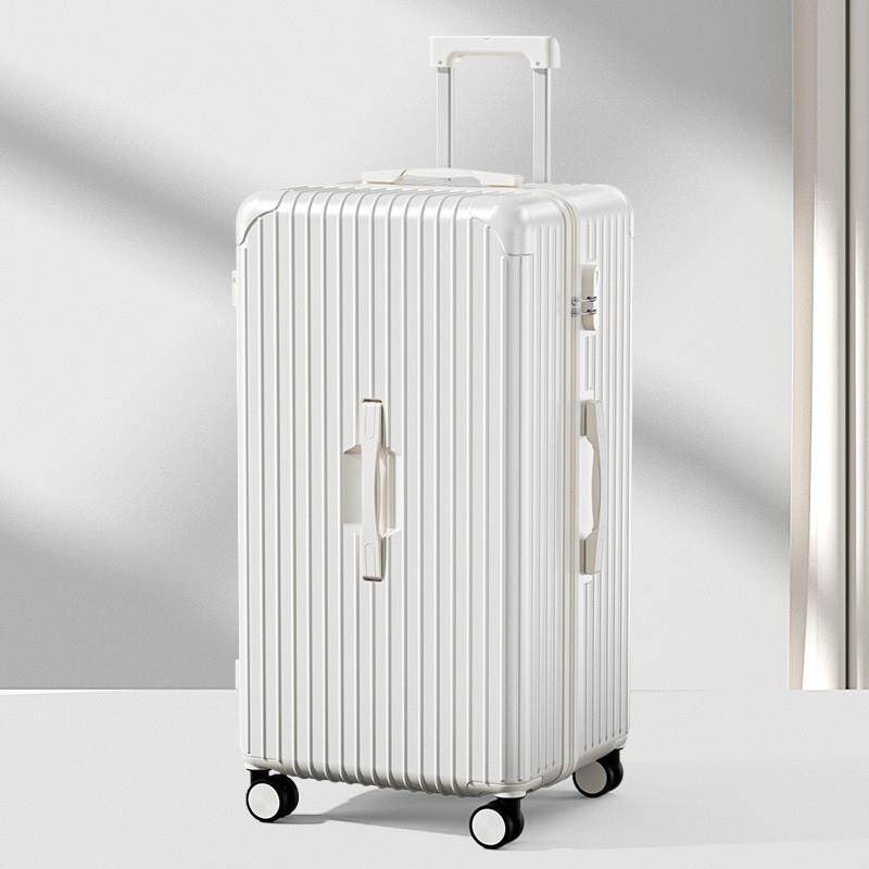 thumbnail for Hot sale suitcase large luggage cabin bag women men trolley