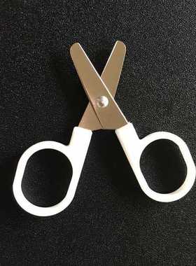 新款直销急救用品配件不锈钢小剪刀白色直销缝纫针线包diy配件ins