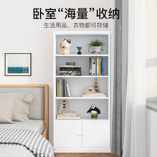 钢制铁艺书柜客厅阳台书屋用收纳柜家用置物展示架带玻璃 直销新款