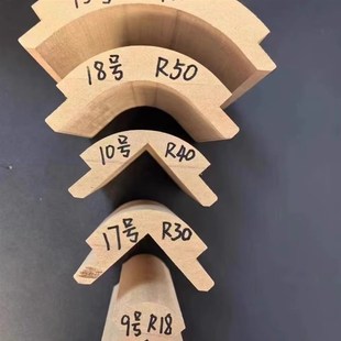 圆弧填充条密度板内外圆弧造型板内衬模填充条阳角条圆弧线条