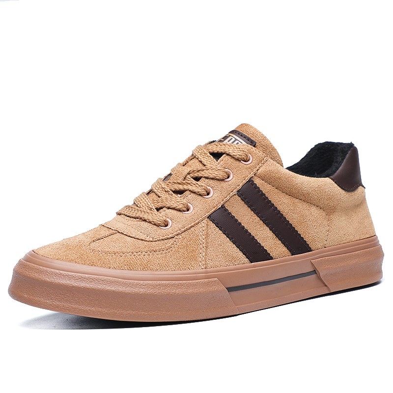 冬季男鞋加绒保暖男士低帮休闲棉鞋韩版潮流平底百搭二棉板鞋布鞋