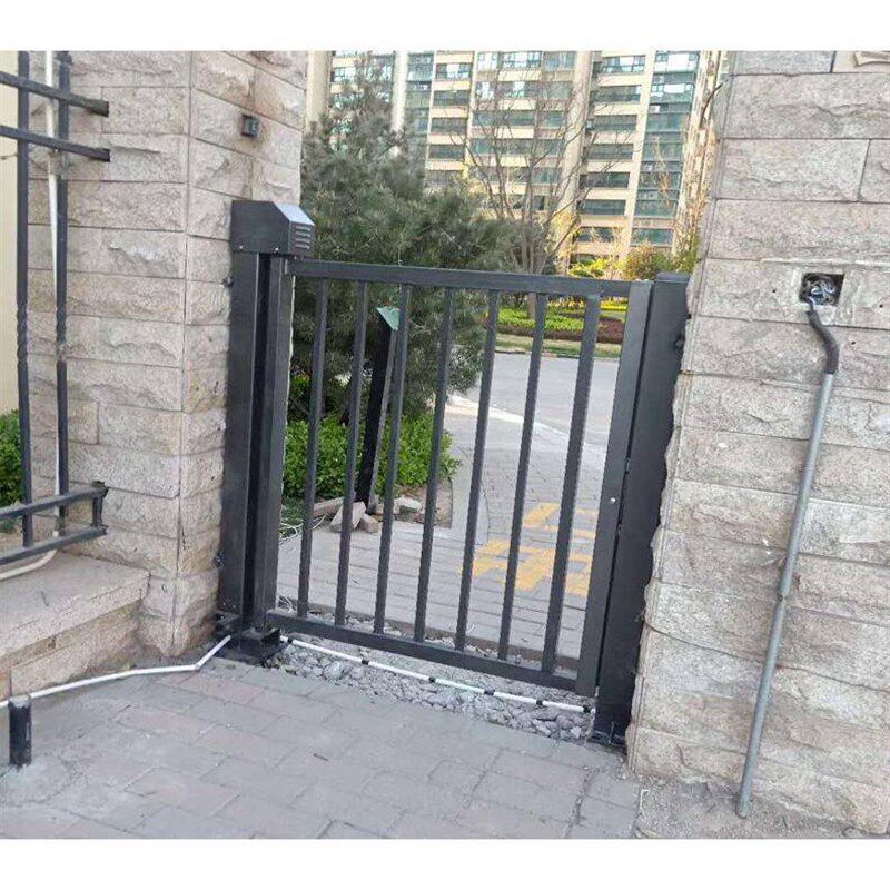 小区人行通道门电动门机社区智能栅栏门电动广告刷卡小门自动闸机