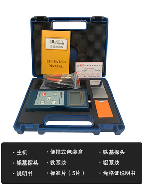 兰泰CM8822涂层测厚仪/铁基/铝基两用型膜厚仪 漆膜/镀锌厚度测量