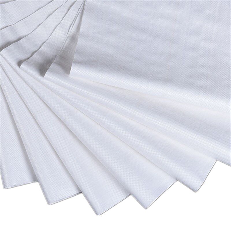 亮白编织袋加厚防水麻袋物流快递打包装搬家覆膜纤维大蛇皮口袋子