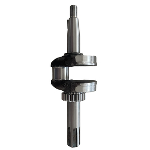 卧式风冷柴油机水泵配件 微耕机配件 汽改柴168F曲轴 平键轴 花键