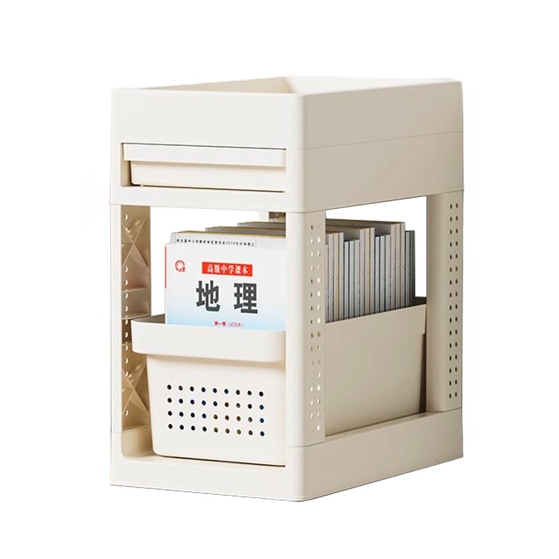 简约可移动小推车家用多层卧室客厅落地收纳架网红桌下置物架带轮