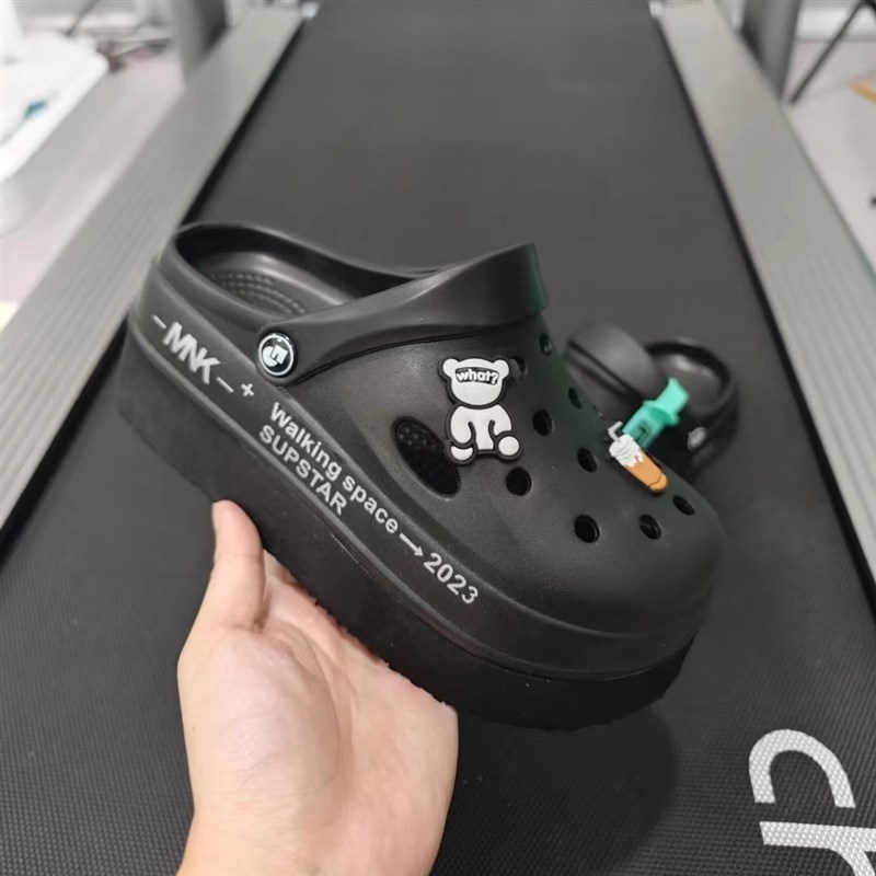 夏季长短腿订制拖鞋成人儿童款鞋底拼接加高增加防滑贴材质拖鞋