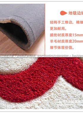 简约素色纯灰色定制LOGO地毯客厅茶几商用满铺样板间民宿售楼处毯