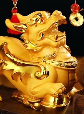 财源广进貔貅发财树摆件招财客厅办公室店铺前台装饰乔迁开业礼物