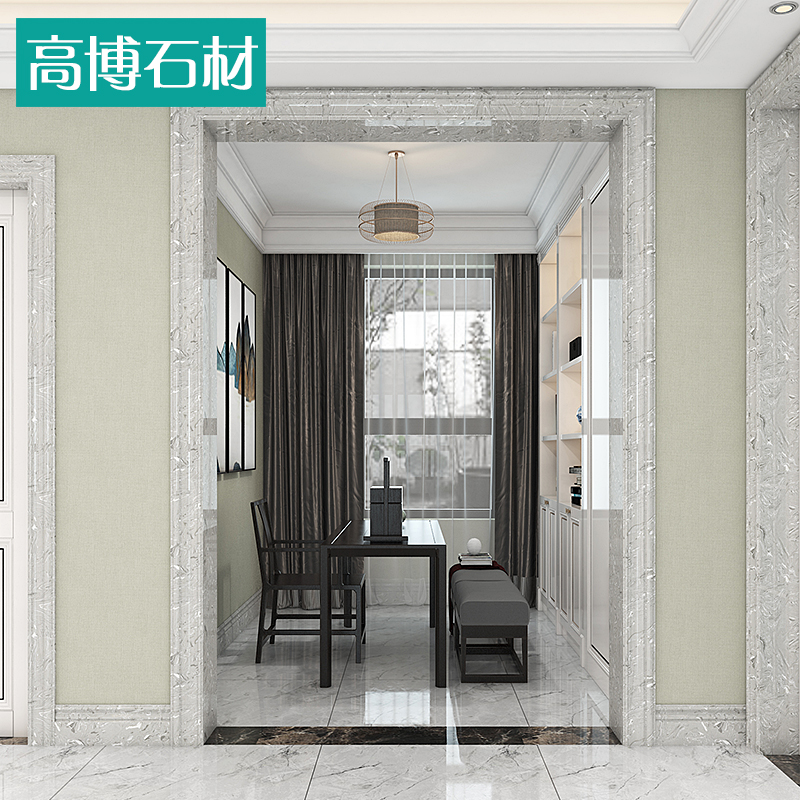 电梯门套门框包边线通体大理石仿天然石材电视背景墙边框装饰条