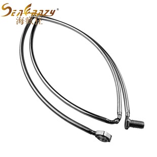 海钓矶玉矶钓抄网头抄网框 折叠不锈钢网圈 钓鱼配件不配网兜包邮