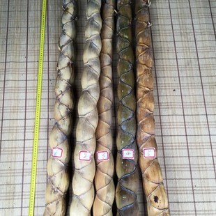 龟甲竹 8公分竹材 原材料 人面竹 异性竹 变异竹 竹杆 茶匙 茶荷