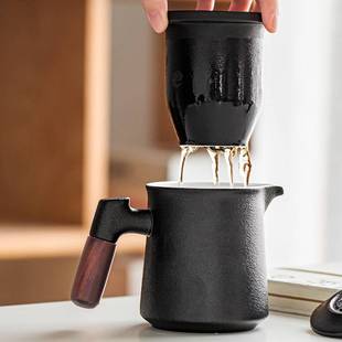 户外可携式 备随行 旅行茶具o套装 露营旅游泡茶喝茶一壶四Y杯装