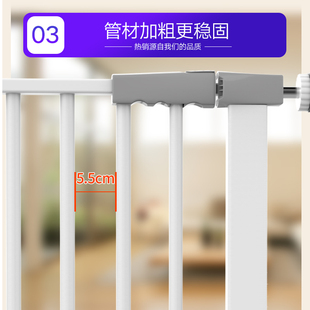 宠物门栏狗隔p离栏杆狗围栏室内儿童安全护栏大型小型狗 加长款