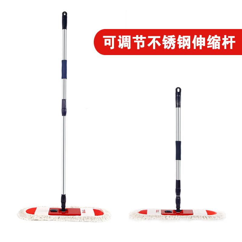 平板拖把替换布棉线拖布地拖头尘推罩42平拖套平托排拖托把布套52