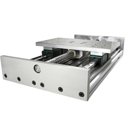 重型300宽电动步进伺服滚珠丝杆十字直线导轨滑台模组行程定制