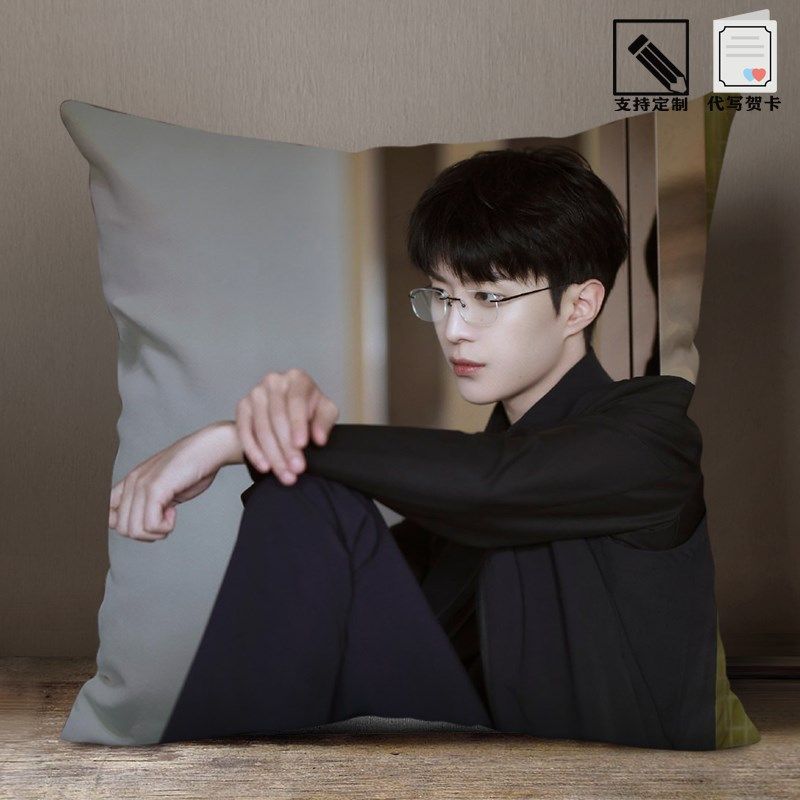 范丞丞应援新说唱2024周边抱枕定制做明星海报居家宿舍靠垫含枕芯