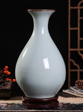 新中式软装摆件高档酒店酒柜茶室茶馆茶壶装饰品花瓶工艺品摆设