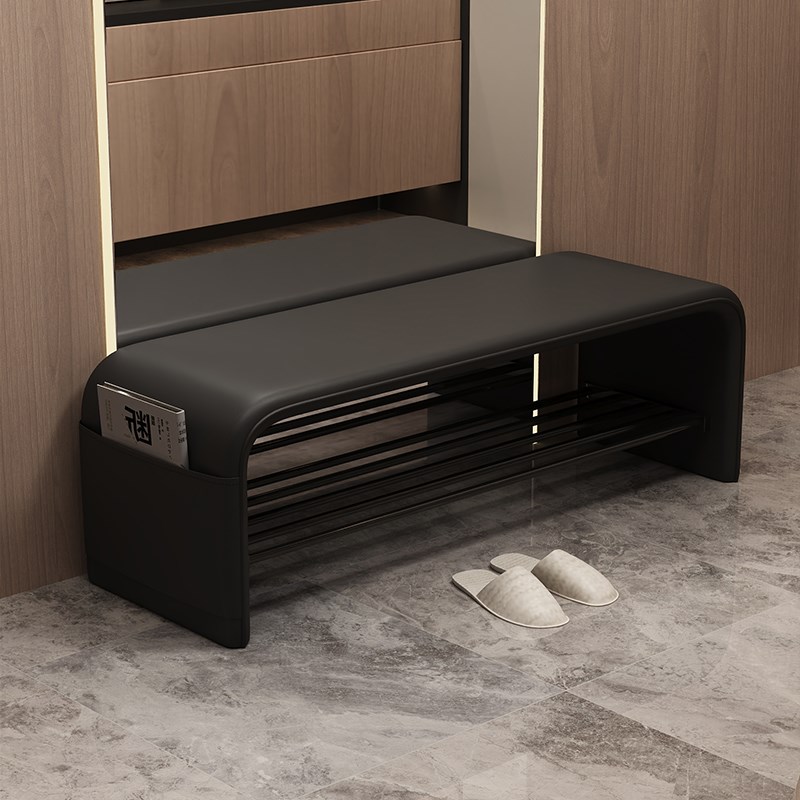 换鞋凳家用进门口可坐长条鞋柜穿鞋凳一体卧室床尾轻奢高级感鞋凳