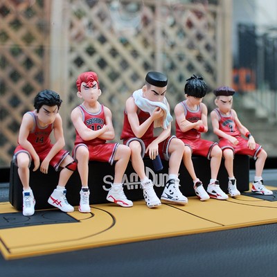 网红灌篮高手汽车摆件男中控台车饰车载公仔车内饰品手办樱木花道