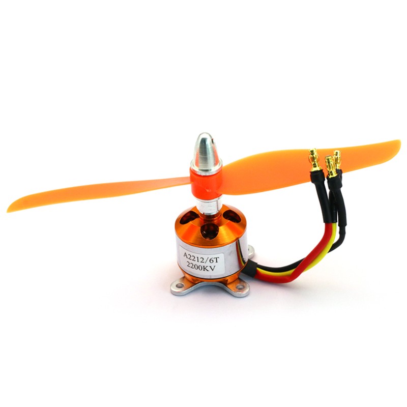 A2212航模电机2200kv多轴无刷高速电机马达送5030螺旋桨电四轴