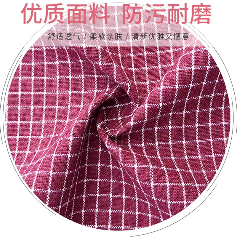 新款纯棉围裙女夏季家用厨房罩衣做饭背带围腰薄款无袖时尚工作服