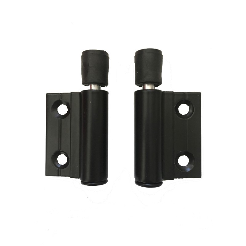 无下轨小折叠门配件脱卸合页上轨道滚轮配件铝合金门窗五金门配件