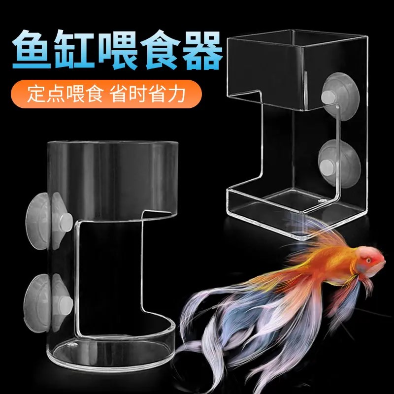 鹦鹉鱼乌龟鱼缸鱼食漂浮喂食圈悬浮鱼儿投食圈锦鲤大号水族箱漂浮