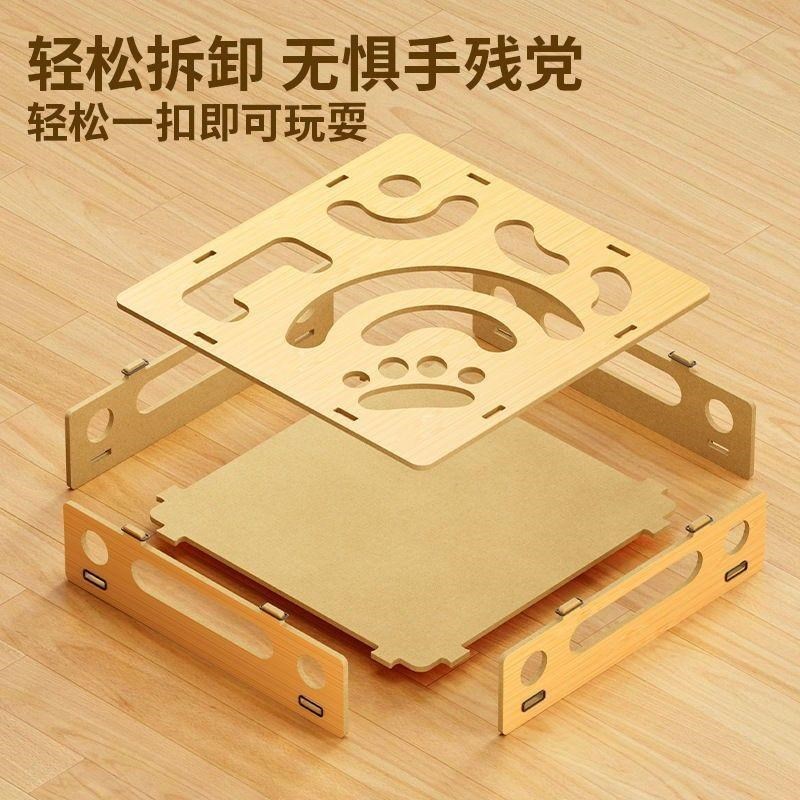 猫咪掏洞玩具益智自嗨解闷猫转盘逗猫棒迷宫铃铛球猫玩具猫咪迷宫