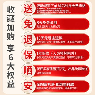 猫咪饮水机陶瓷自动循环猫饮水器流动喝水器宠物狗狗喂水喝水猫碗