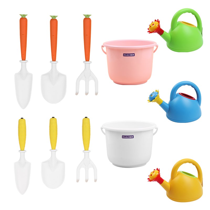 儿童沙滩玩具宝宝戏水挖沙土工具玩雪铲子小桶海边玩沙子套装沙池