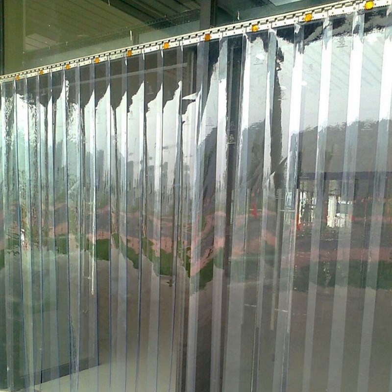 软胶板门帘空调帘防尘塑料门帘pvc软门帘冷气帘透明软门条帘