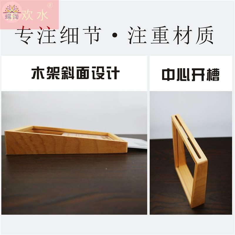 现货压克力台卡架展示牌相框45二维码支付摆台奶茶店收付款桌牌立