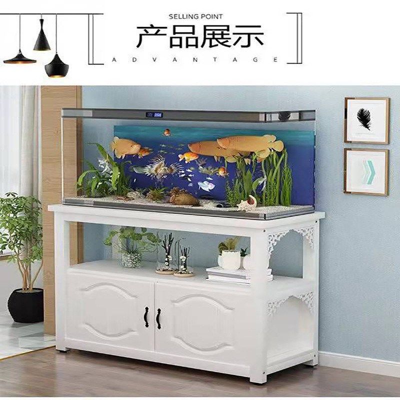 欧式鱼缸金属底架底座草缸鱼缸架子铁艺鱼缸柜底柜底架水族箱