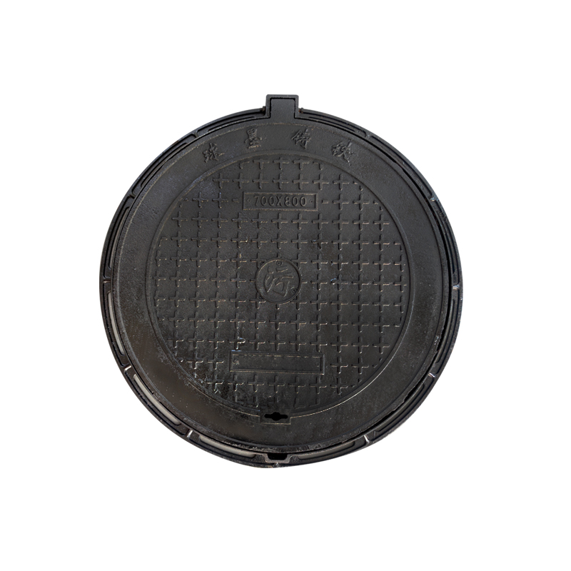 井盖圆形球墨铸铁雨水阴井盖污水窨井盖下水道沙井盖方形重型市政