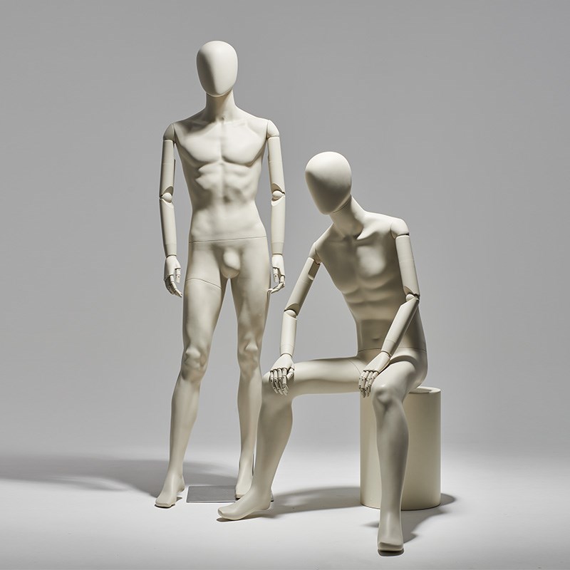 服装店模特道具男橱窗展示架子商务假人台偶体挂件全身男模特