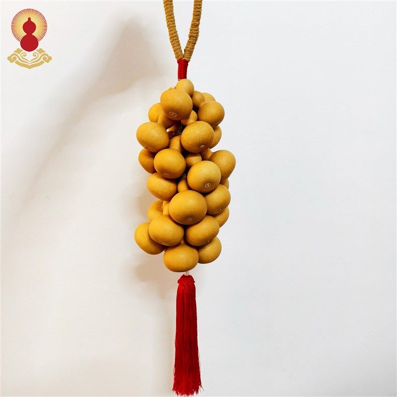天然小葫芦挂件手捻文玩一串客厅玄关装饰品年货门口门对门帘,特色手工艺,葫芦,淘宝优惠券,粉丝福利购,淘宝优惠卷