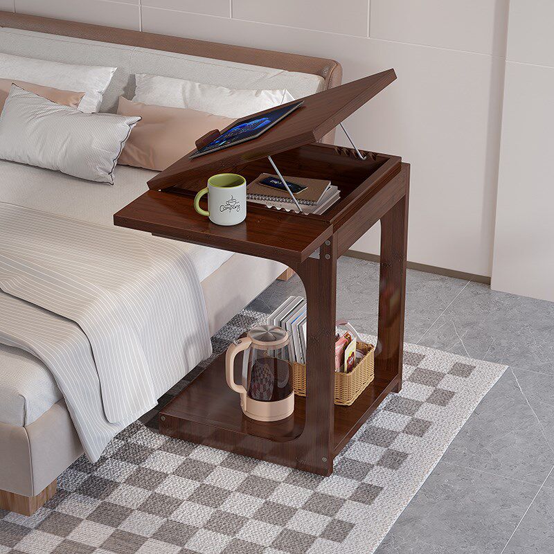 移动茶几沙发侧边桌卧室床头柜客厅置物架小推车阅读W学习桌办公