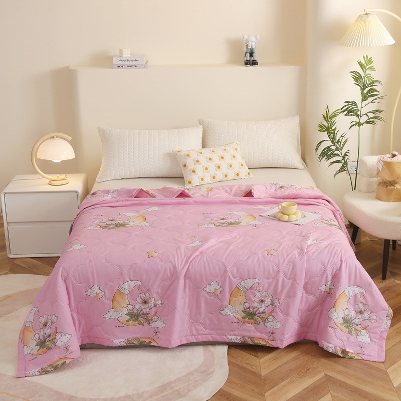 礼品夏被礼盒装公司活动夏凉被空调被开业活动会销礼品被化纤被