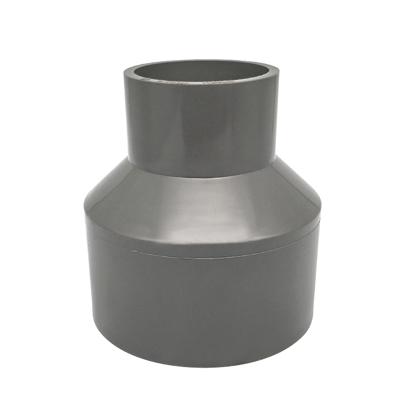 PVC大小头管材同心变径异径接头200225250315400异径直通转换接头