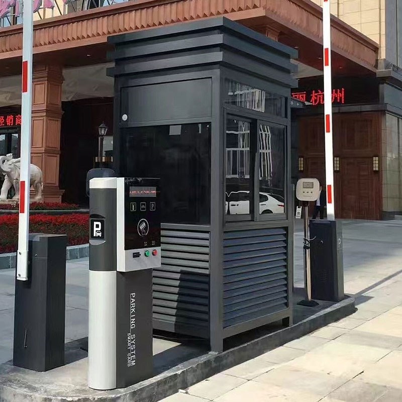 不锈钢岗亭传达收费亭可移动门岗收费站门卫室成品钢结构值班房