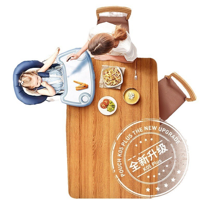 Pouch K05plus宝t宝餐椅多功能婴儿童便携可折叠宝宝吃饭椅子餐椅