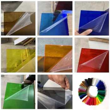 新款导力有机玻璃定制隔板磨砂发光层板长条a光促厂架n透酒克光压