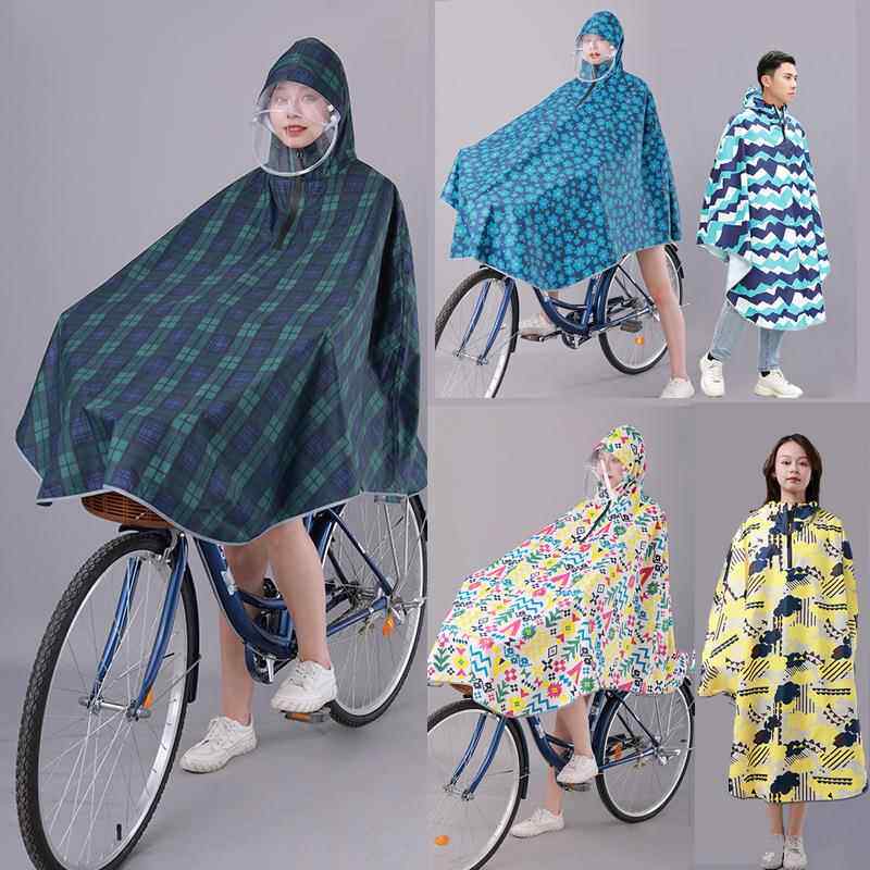 自行车雨衣女骑行专用山地车时尚韩版学生骑车雨披男单车电商