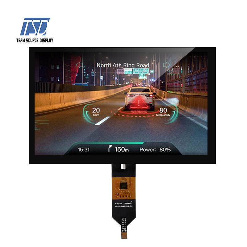 7寸车载lcd 800*480 高亮 ips 液晶屏带电容触摸 IATF16949认证