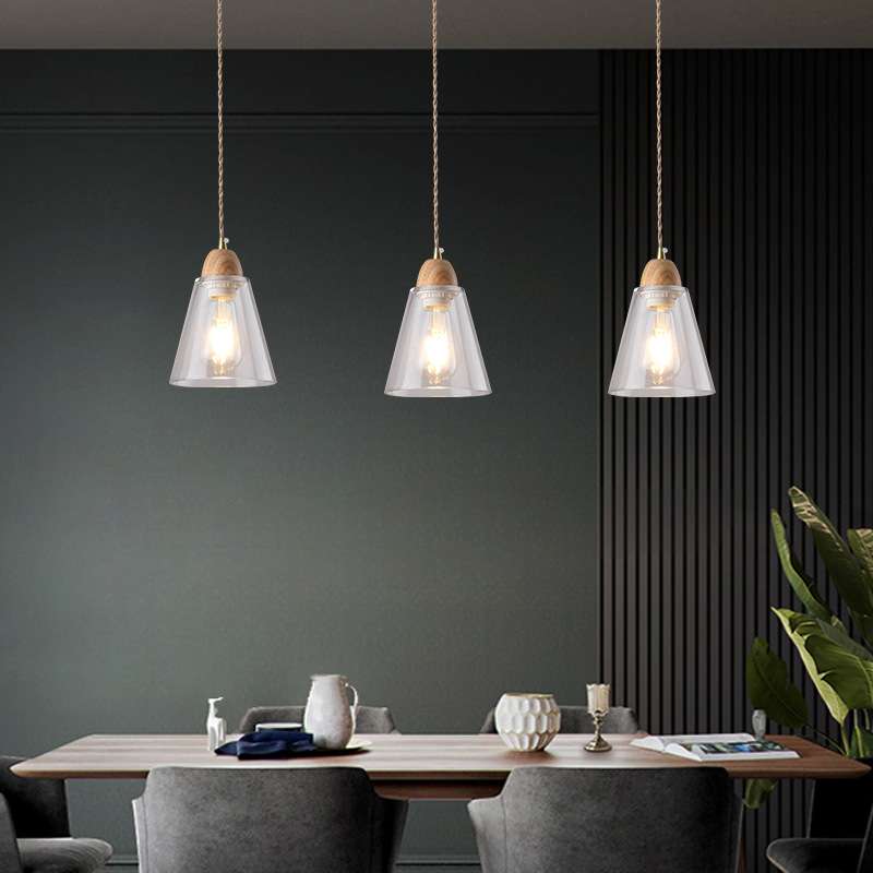 北欧餐厅吊灯单头现代简约创意个性吧台灯具家用饭厅灯大气餐厅灯
