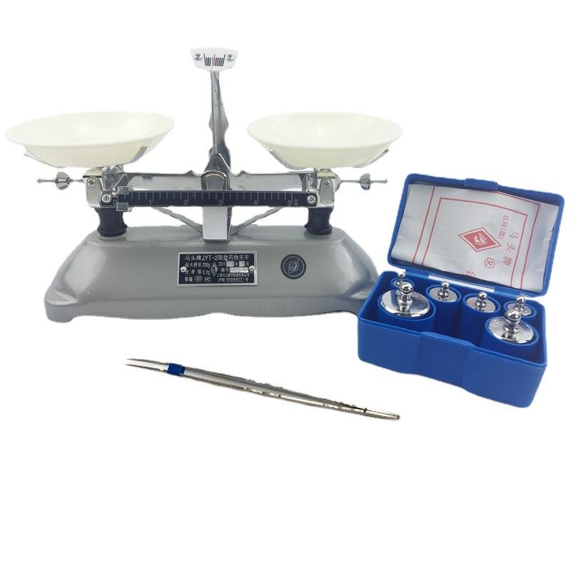 机械天平 马头JYT托盘天平，秤，架盘天平机械称100g200g500g2kg