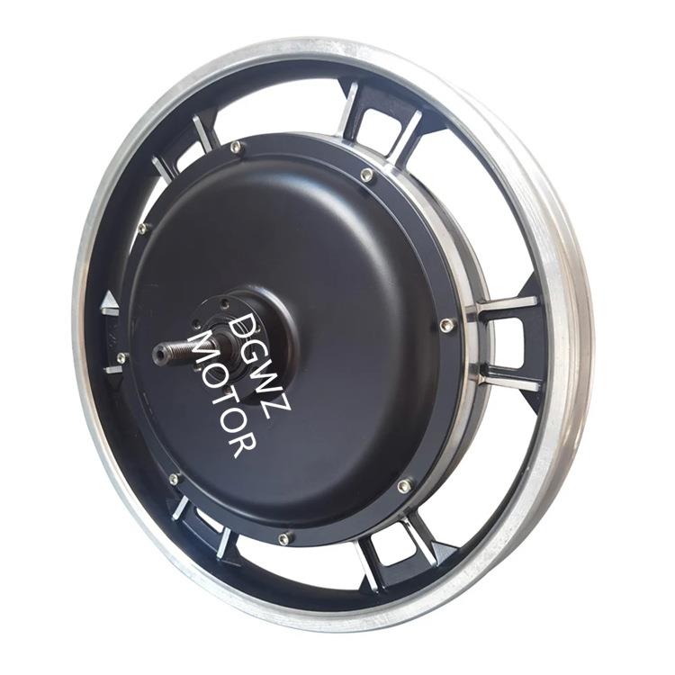 16寸铝合金48V/60V72V500W1000W涨刹，鼓刹，碟刹一体电机